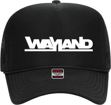 WAYLAND Black On Black Trucker Hat